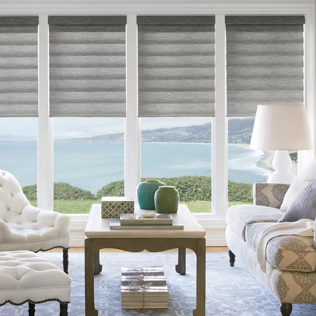 Window treatments by F&S Floor Covering